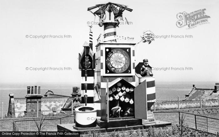 Photo of Whitby, Guinness Clock c.1955