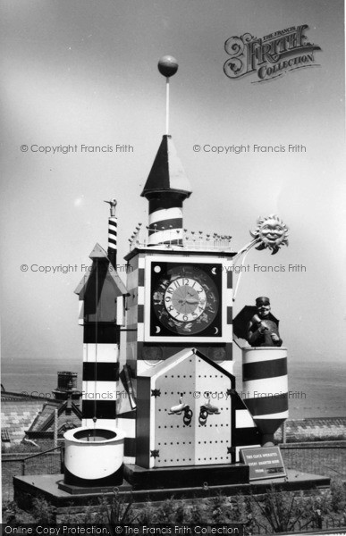 Photo of Whitby, Guinness Clock c.1955