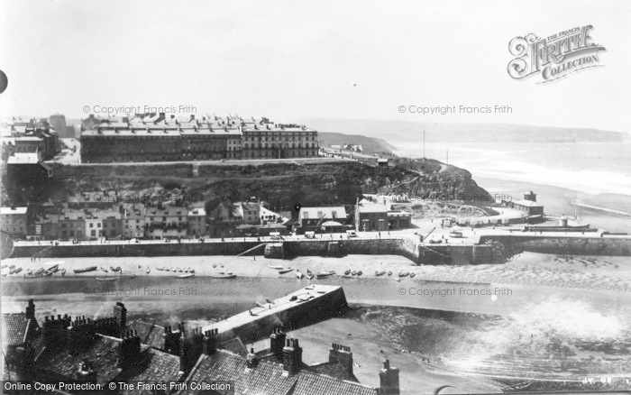 Photo of Whitby, Harbour Entrance 1930