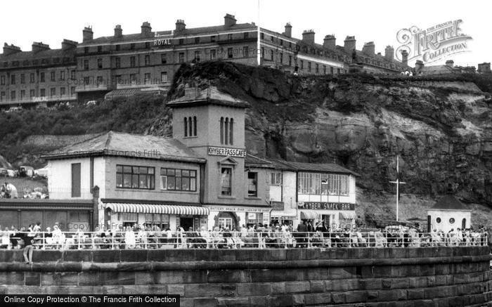 Photo of Whitby, Khyber Pass Café And Royal Hotel c.1960
