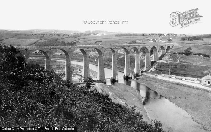 Photo of Whitby, Larpool Viaduct 1884