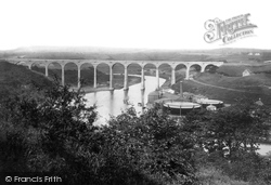 Larpool Viaduct 1884, Whitby