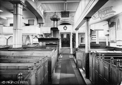 Parish Church Interior 1913, Whitby