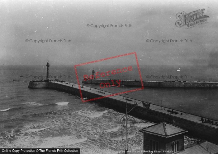 Photo of Whitby, Pier 1901