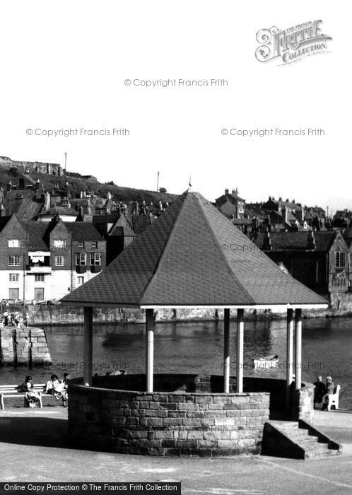 Photo of Whitby, Pier Road, Bandstand c.1960
