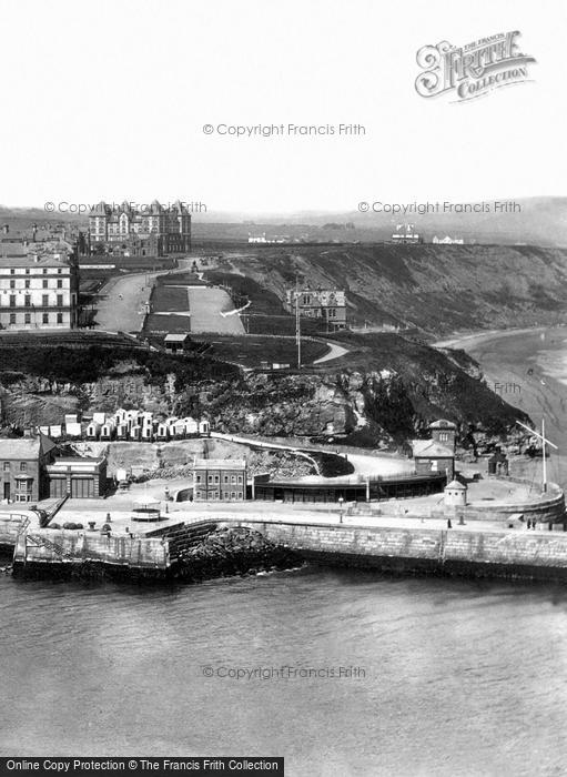 Photo of Whitby, Seafront 1901