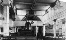 St Mary's Church Interior c.1881, Whitby