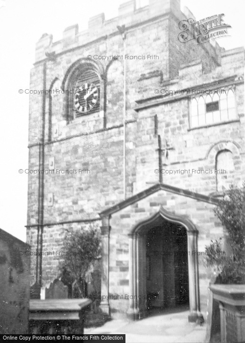 Photo of Whitby, St Mary's Parish Church 1908