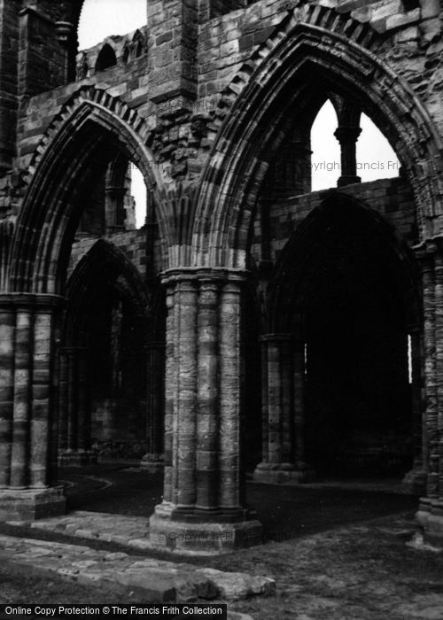 Photo of Whitby, The Abbey 1953
