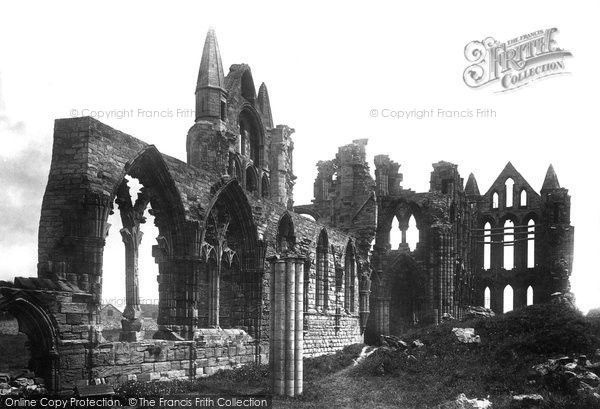 Photo of Whitby, The Abbey c.1885