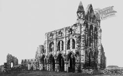 The Abbey c.1885, Whitby