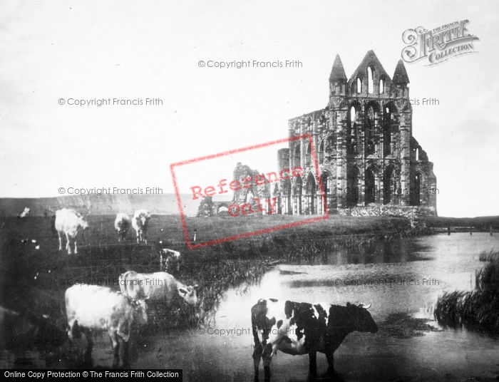 Photo of Whitby, The Abbey From The East c.1930