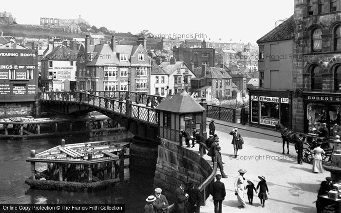 Photo of Whitby, the Bridge 1913