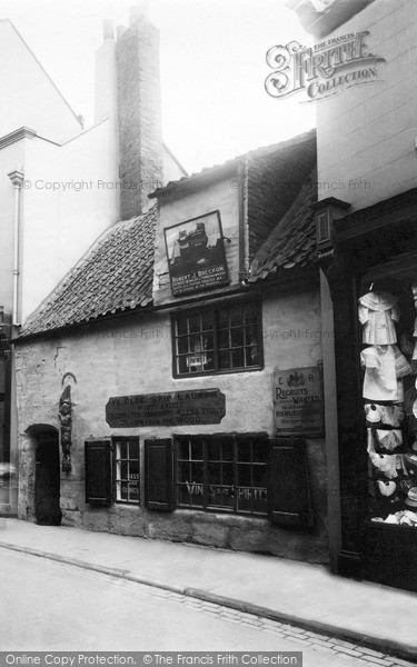 Photo of Whitby, the Old Ship Launch Inn 1930