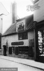 Whitby, the Old Ship Launch Inn 1930