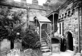 The Parish Church, Gallery Entrance 1913, Whitby