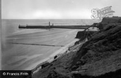 The Pier And Spa c.1955, Whitby