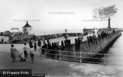 The Pier c.1960, Whitby