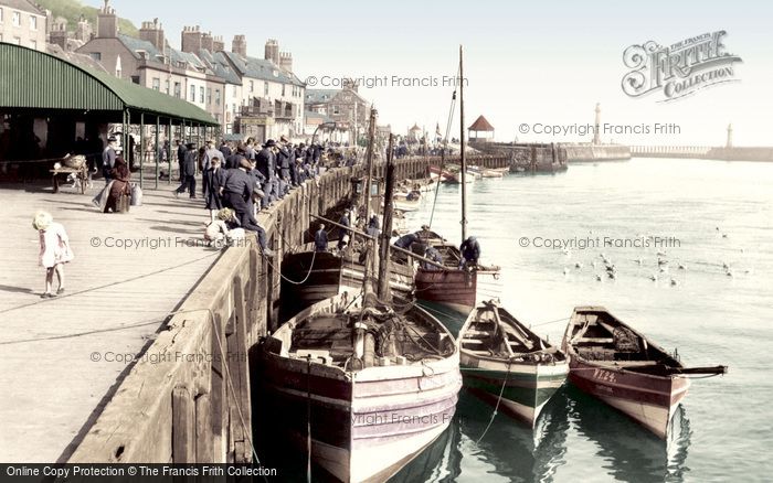 Photo of Whitby, The Quay 1927
