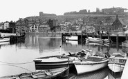 Whitby, the Upper Harbour c1950