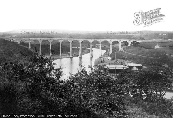 Whitby, the Viaduct 1884 Photo of Whitby, The Viaduct 1884
