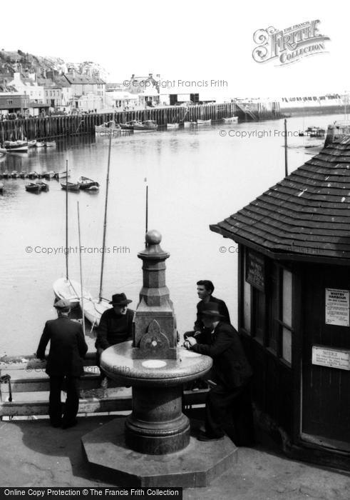 Photo of Whitby, War Memorial By The Swing Bridge c.1960
