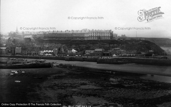 Photo of Whitby, West Cliff 1897