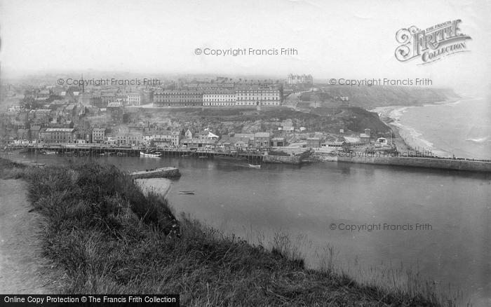 Photo of Whitby, West Cliff 1913
