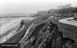 West Cliff And New Promenade 1934, Whitby