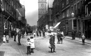 Whitchurch, a Busy High Street 1901