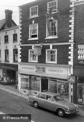 Boots Chemist, Green End c.1965, Whitchurch