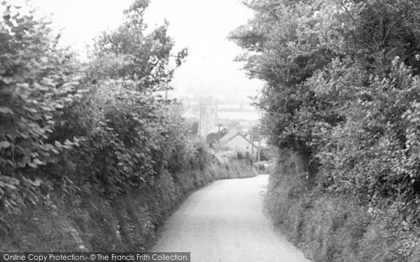 Photo of Whitchurch Canonicorum, Approach To The Church c.1955
