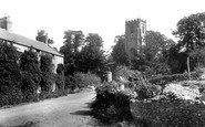 Whitchurch Canonicorum, Church of St Candida from the west 1900