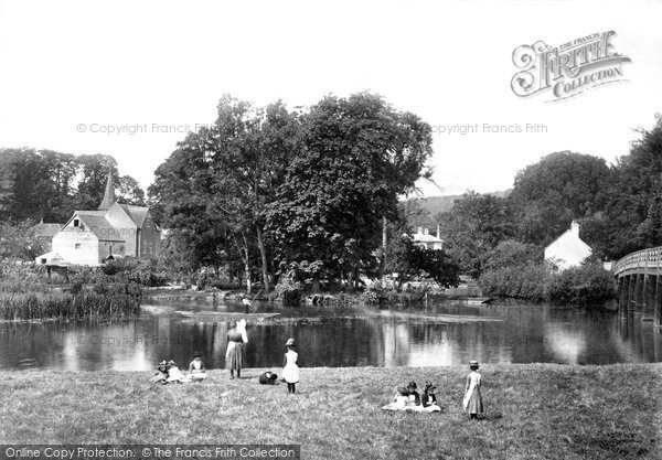 Photo of Whitchurch, From Bridge 1890
