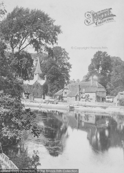 Photo of Whitchurch, From Pangbourne 1890