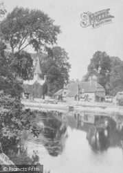 Whitchurch, From Pangbourne 1890, Whitchurch-on-Thames