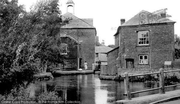 Photo of Whitchurch, Silk Mill c.1955