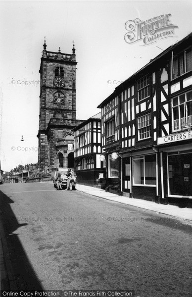 Photo of Whitchurch, St Alkmund's Church c.1960