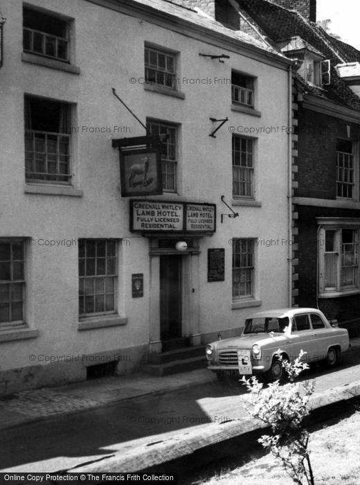 Photo of Whitchurch, The Lamb Hotel, Bargates c.1960