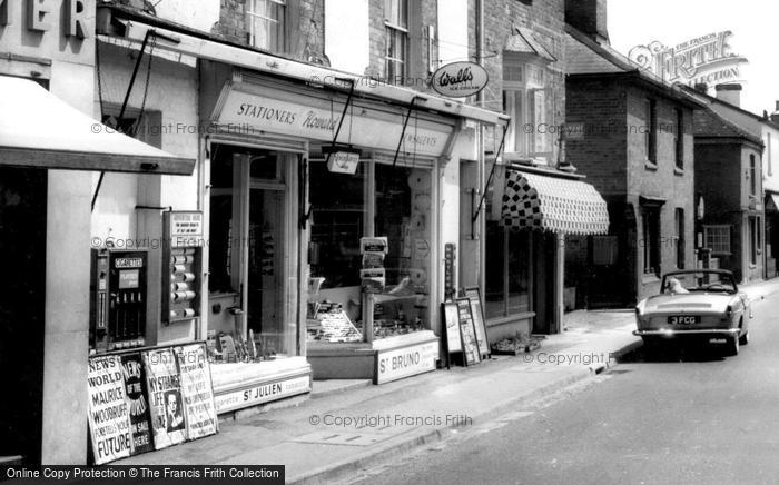 Photo of Whitchurch, The Newsagents c.1965