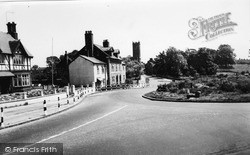 The Roundabout, Tarporley Road c.1960, Whitchurch