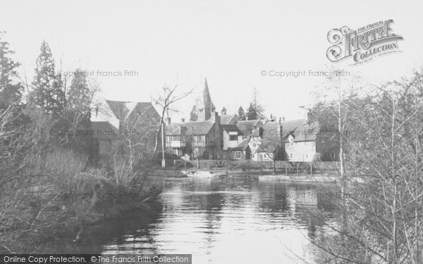 Photo of Whitchurch, The Thames c.1955