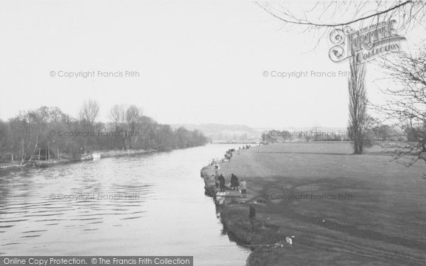 Photo of Whitchurch, The Thames c.1955