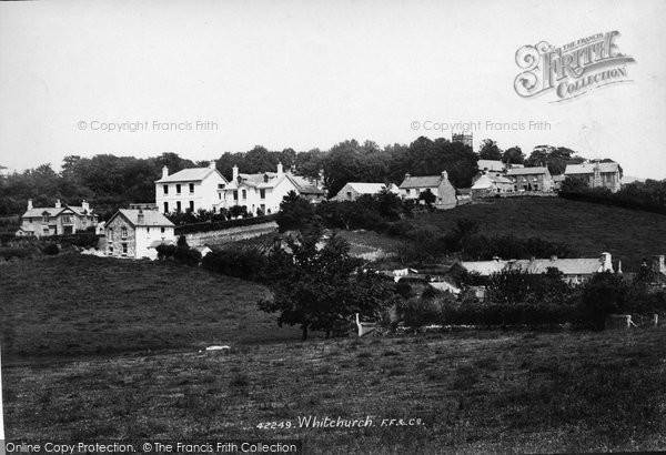 Photo of Whitchurch, The Village 1898