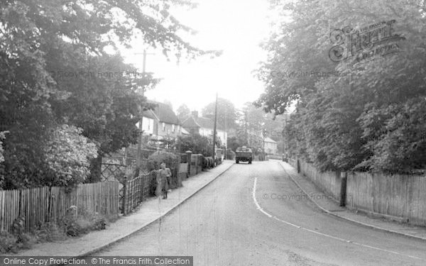 Photo of White Colne, Colchester Road c.1955