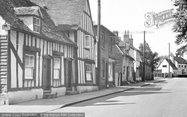 White Colne, Main Road c1955 Photo of White Colne, Main Road c.1955
