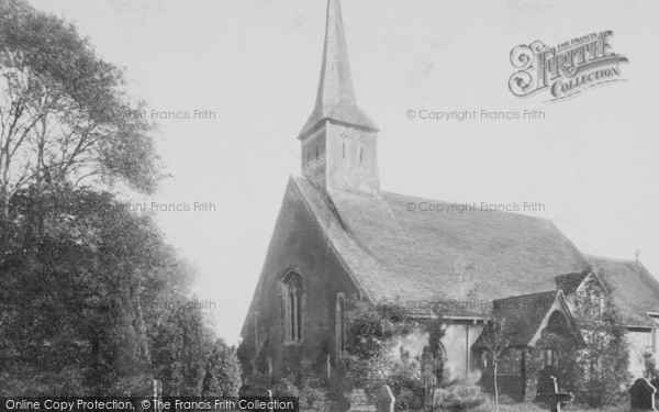 Photo of White Notley, Church 1903