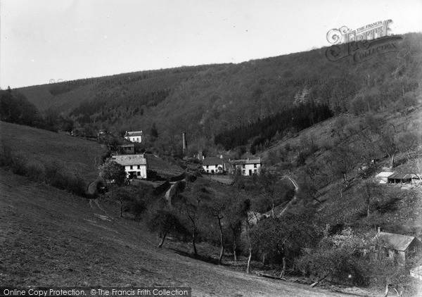 Photo of Whitebrook, Looking Up The Valley c.1960