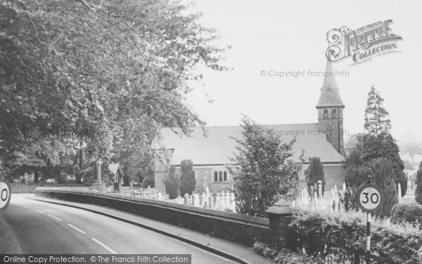 Photo of Whitegate, St Mary's Church c.1965