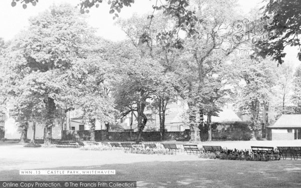 Photo of Whitehaven, Castle Park c.1950